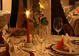 Cena romantica ispirata al tema di San Valentino
