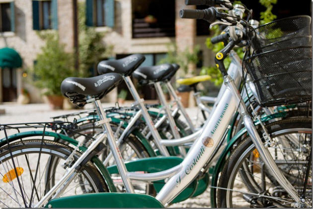 biciclette a disposizione degli ospiti dell'agriturismo Verona