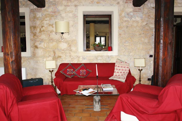 Camere a Verona - una veduta della sala relax de I Costanti